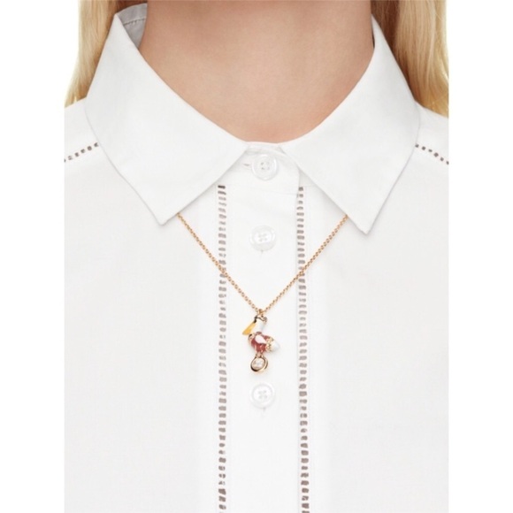 Kate Spade • Taking Flight Pelican Necklace - Picture 2 of 3